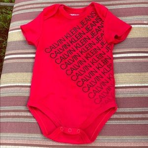 Calvin Klein 18M boys onesie